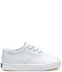 Color:White - Image 2 - Kids' Champion Leather Cap-Toe Sneakers (Toddler)