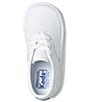 Color:White - Image 4 - Kids' Champion Leather Cap-Toe Sneakers (Toddler)