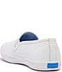 Color:White - Image 4 - Champion Leather Slip-On Sneakers