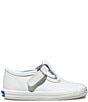 Color:White - Image 2 - Girls' Champion T-Strap Sneakers (Infant)