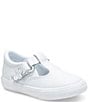 Color:White - Image 1 - Girls' Daphne T-Strap Sneakers (Infant)