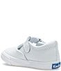Color:White - Image 3 - Girls' Daphne T-Strap Sneakers (Infant)