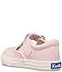 Color:Blush - Image 3 - Girls' Daphne T-Strap Patent Sneakers (Infant)