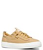 Color:Caramel - Image 1 - Kickback Canvas Laced Slip-On Sneakers