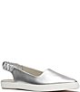 Keds Point Slingback Metallic Leather Flats - Image 1