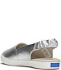 Keds Point Slingback Metallic Leather Flats - Image 4