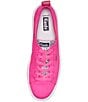Color:Bright Pink - Image 3 - Skyler Canvas Platform Sneakers