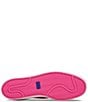 Color:Bright Pink - Image 4 - Skyler Canvas Platform Sneakers