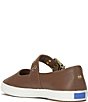 Keds Square Toe Grommet Mary Jane Ballet Flats - Image 4