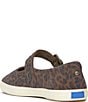Keds Square Toe Leopard Print Mary Jane Ballet Flats - Image 4