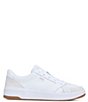 Color:White/Gum - Image 2 - The Court Leather Retro Sneakers