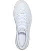 Color:White/Gum - Image 3 - The Court Leather Retro Sneakers