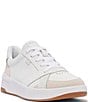 Color:White/Gum - Image 1 - The Court Leather Retro Sneakers