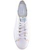 Color:White/Multi - Image 5 - Triple Kick Plaid Trim Lace Up Sneakers