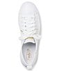 Color:White - Image 4 - Triple Up Leather Platform Sneakers