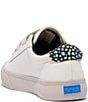 Color:White/Dark Green - Image 3 - Women's Jump Kick Duo Leather Sneakers