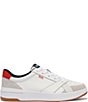 Color:White/Red - Image 2 - Women's The Court Leather Sneakers
