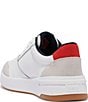 Color:White/Red - Image 3 - Women's The Court Leather Sneakers