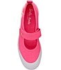 Color:Pink - Image 3 - x Barbie™ Mary Jane Platform Canvas Sneakers
