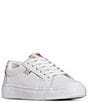 Color:White - Image 1 - x Rifle Paper Co. Pursuit Leather Sneakers