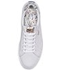Color:White - Image 3 - x Rifle Paper Co. Pursuit Leather Sneakers