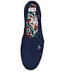 Color:Navy - Image 3 - x Rifle Paper Co. Triple Decker Cherry Detail Slip On Sneakers