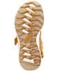 Color:Golden Yellow/Lichen - Image 6 - Elle Sport Backstrap Chunky Sandals
