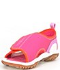 Color:Magenta/Lilac - Image 4 - Girls' Knotch River Washable Sandals (Infant)