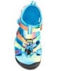 Color:Vivid Blue/Original Tie Dye - Image 5 - Kids' Seacamp II CNX Water Friendly Fisherman Sandals (Toddler)