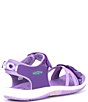 Color:Tillandsia Purple/English Lavender - Image 2 - Girls' Verano Washable Sandals (Youth)