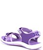 Color:Tillandsia Purple/English Lavender - Image 3 - Girls' Verano Washable Sandals (Youth)