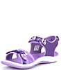 Color:Tillandsia Purple/English Lavender - Image 4 - Girls' Verano Washable Sandals (Youth)