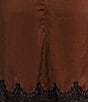 Kelly Grace Cowl Neck Satin Mini Dress - Image 3