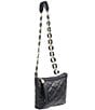 Color:Black - Image 4 - Klein Quilted Crossbody Bag