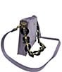 Color:Lilac - Image 4 - Medium Chain Strap Crossbody Bag