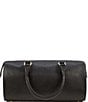 Kelly-Tooke Soho Leather Barrel Tassel Satchel Bag, Color:Black - Image 2