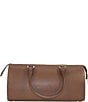 Kelly-Tooke Soho Leather Barrel Tassel Satchel Bag, Color:Cognac - Image 2