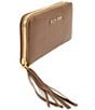 Kelly-Tooke Zip Around Wallet, Color:Cognac - Image 4