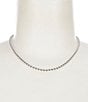 Color:Rhodium - Image 1 - 14K Gold Oliver Chain Necklace