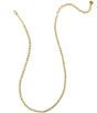 Color:Gold - Image 1 - 14K Gold Oliver Chain Necklace