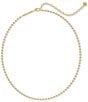 Color:Gold - Image 2 - 14K Gold Oliver Chain Necklace