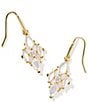 Kendra Scott Abbie Crystal Drop Earrings, Color:Gold Neutral Mix - Image 1