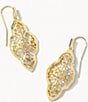 Color:Gold - Image 1 - Abbie Drop Earrings