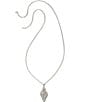 Color:Silver - Image 2 - Abbie Long Pendant Necklace