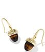 Kendra Scott Acorn Tigers Eye Drop Earrings - Image 1