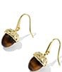 Kendra Scott Acorn Tigers Eye Drop Earrings - Image 2
