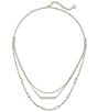 Kendra Scott Addison Triple Strand Chain Necklace - Image 3