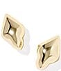 Kendra Scott Adeline Metal Stud Earrings, Color:Gold - Image 1