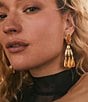 Kendra Scott Adeline Statement Chandelier Earrings, Color:Vintage Gold Brown Mix - Image 2
