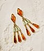 Kendra Scott Adeline Statement Chandelier Earrings, Color:Vintage Gold Brown Mix - Image 3